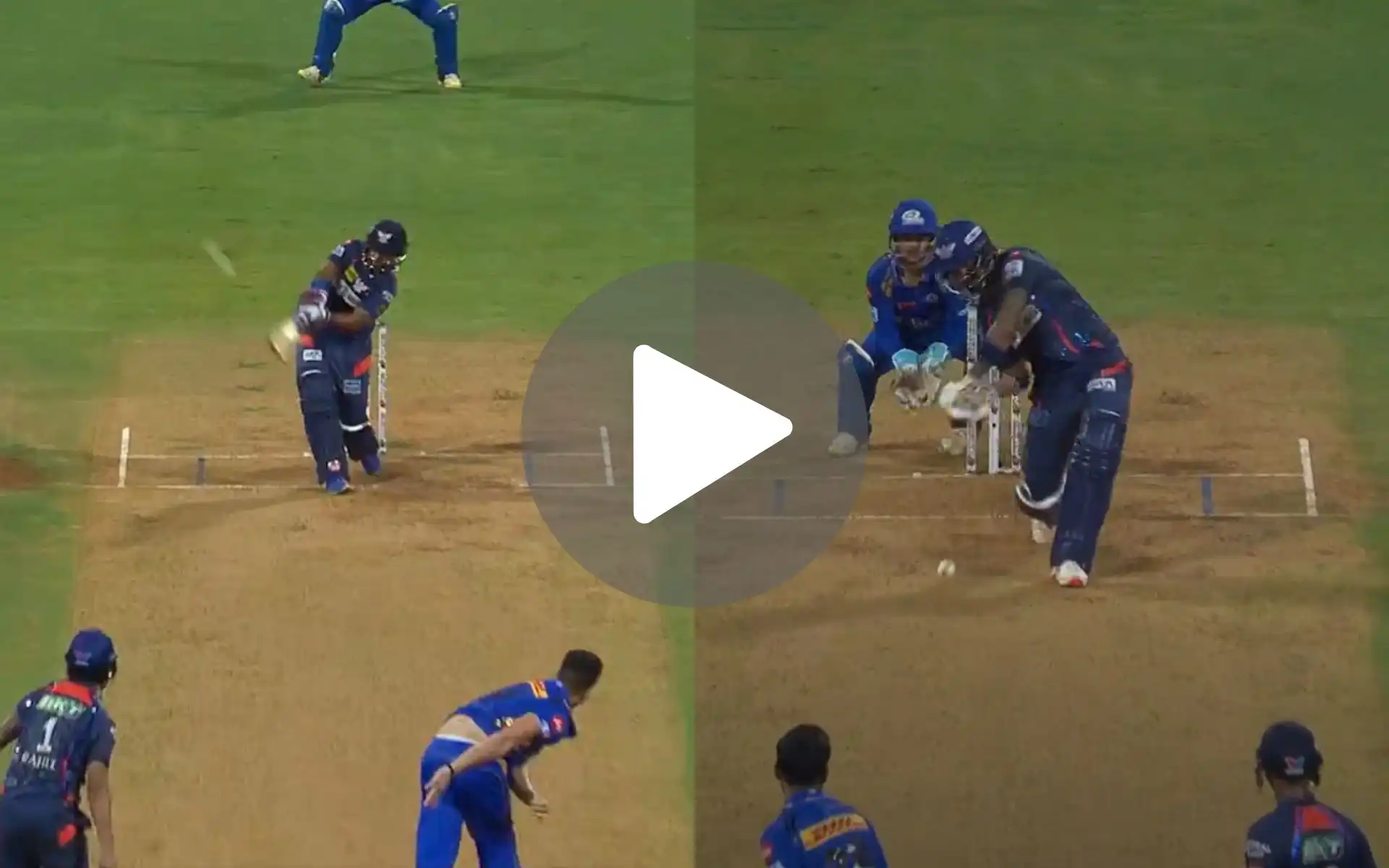 [Watch] 6, 6, 6, 4, 6! Pooran, KL Rahul Light Up Wankhede With 'Insane' Thrashing Vs MI